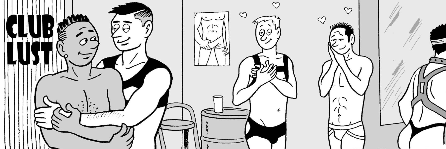 Queerville - Club Lust banner